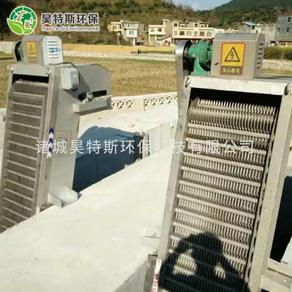 回转式格栅机